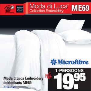 Moda di Luca Dekbedovertrekset Wit