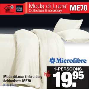Dekbedovertrekset Ecru ME70