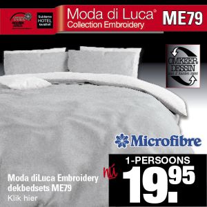 Dekbedovertrekset Muis grijs/ Wit ME79