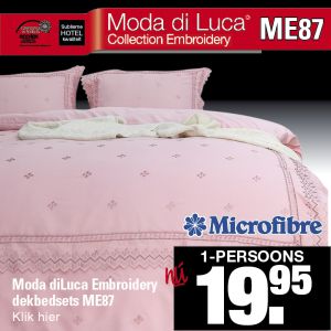 Dekbedovertrekset ME87 Roze