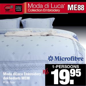 Dekbedovertrekset ME88 Blauw