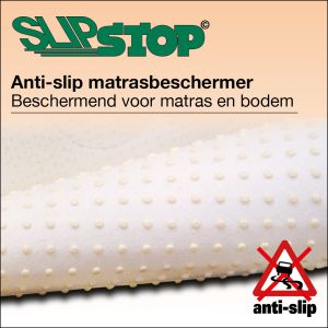 Anti slip matras beschermer Slipstop voor onder de matras.