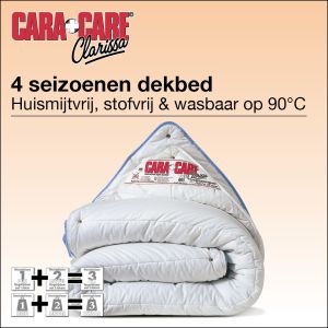 Cara Care 4-Seizoenen Dekbed Huismijtvrij wasbaar non-allergische 4 seizoenen dekbed.