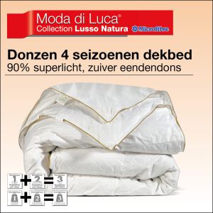 100% Donzen 4-Seizoenen Dekbed Lusso Natura