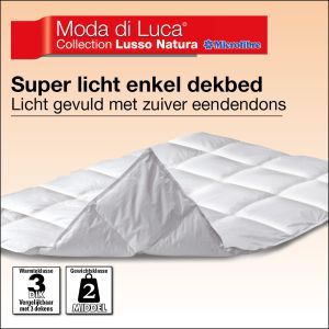 Heerlijk licht gewicht luxe dons dekbed