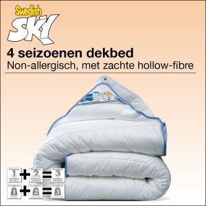 Non-Allergie 4-seizoenendekbed Swedisch Sky dekbed