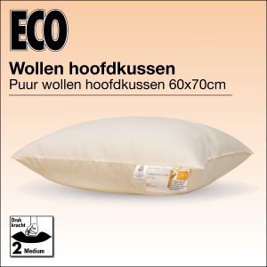 wollen hoofdkussen eco