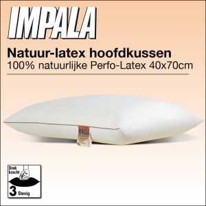 Impala Natuurrubber latex 40x70cm
