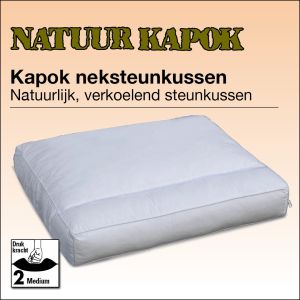 Kapok nek steunkussen aanpasbaar koel kussen