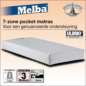 Melba 7-Zone Pocketveren Matras