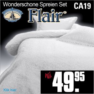 Sprei met slopen Off-White