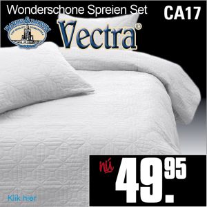 Sprei met slopen Wit