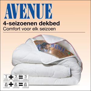 Luxe Avenue 4-seizoenen dekbed, wolkenzacht slapen het hele jaar door,