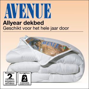 All-year Avenue dekbed, heerlijk zacht en luxe