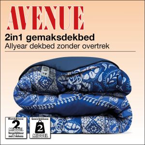 Avenue Gemak Dekbed Barok Blauw 