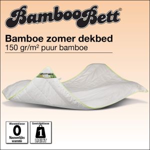 Dun zomerdekbed met bamboe vulling, Bamboo Bett dekbed.