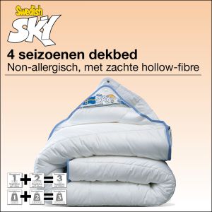 Non-Allergie 4-seizoenendekbed Swedisch Sky dekbed