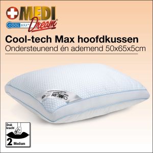 Medi Dream Cool Max - Ondersteunend Koele Cool-Tech Max Hoofdkussen