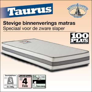 Extra stevige binnenverings matras taurus voor de zware slaper 