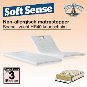 luxe HR koudschuim topper HDS Soft Sense