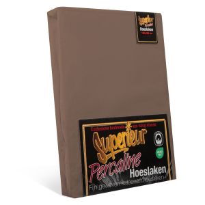 superieur - hoeslakens - verpakking - taupe