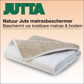 Natuur Jute Matrasbeschermer Jutta voor onder de matras