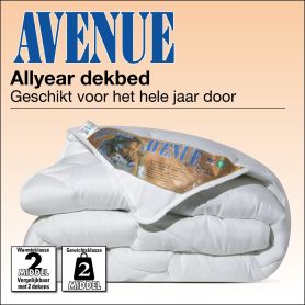 All-year Avenue dekbed, heerlijk zacht en luxe
