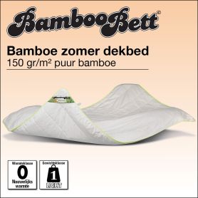 Dun zomerdekbed met bamboe vulling, Bamboo Bett dekbed.