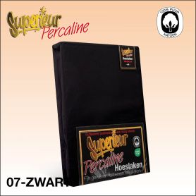 superieur - hoeslakens - verpakking - zwart