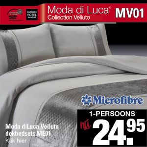 Microfibre Dekbedovertrek Zilver Grijs