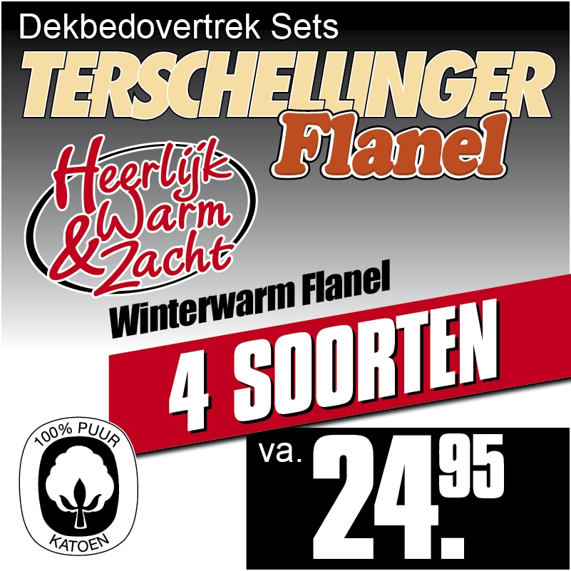 Flanellen Dekbedovertekken Flanellen Dekbedovertekken