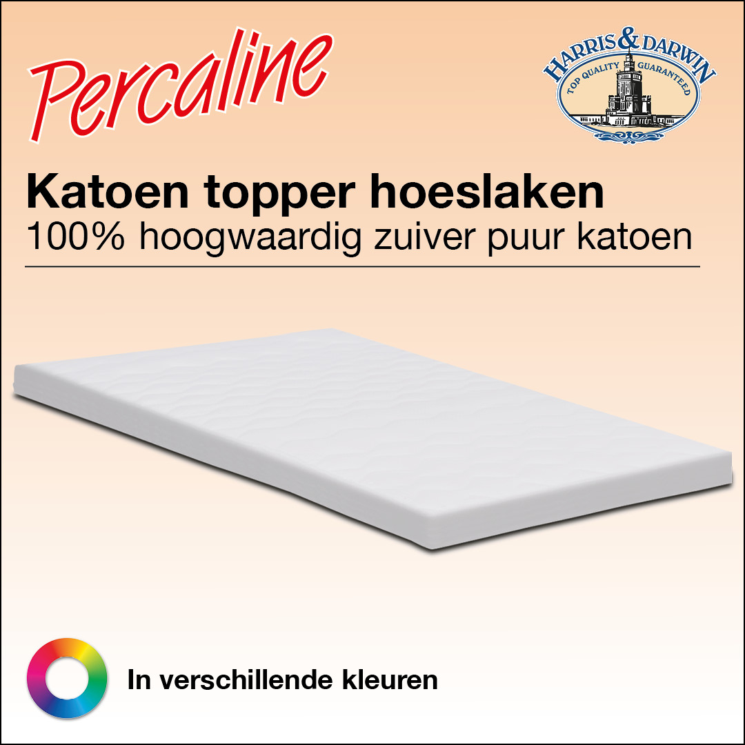 Topper Katoen Hoeslaken