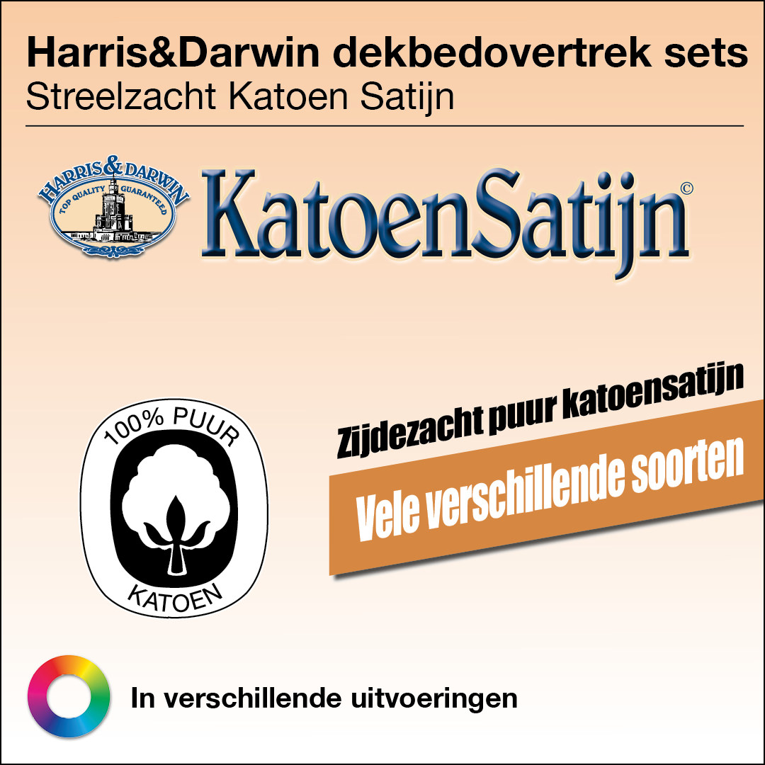 KatoenSatijn Dekbedovertrek