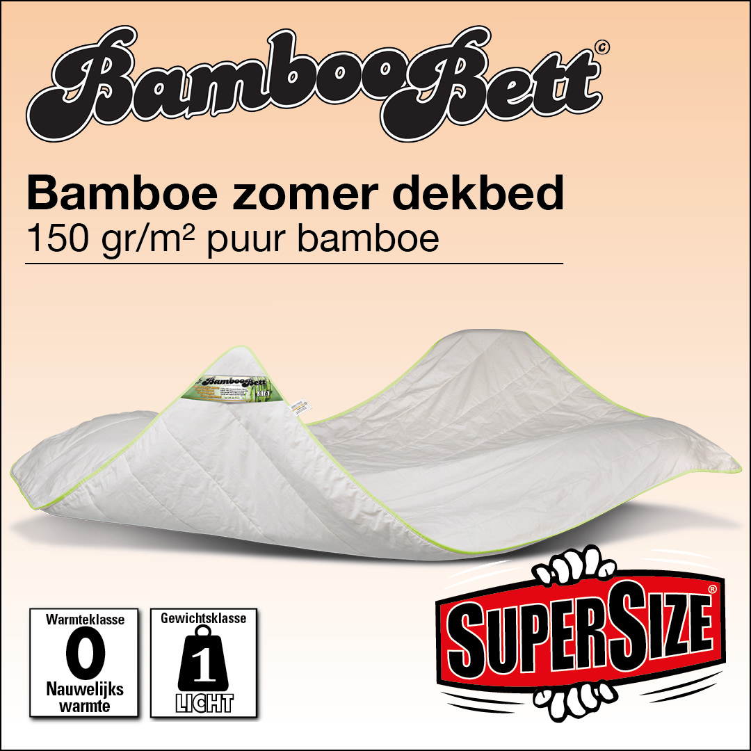 Zomerdekbed Bamboe XL