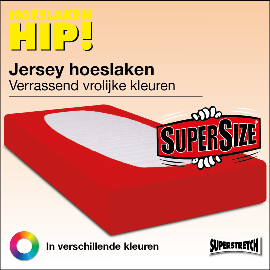 Jersey Hoeslakens Hip XL