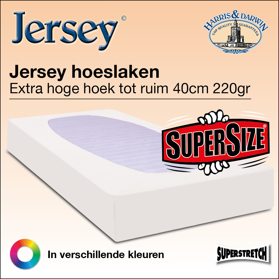 Jersey Hoeslaken XL