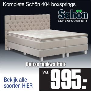 Complete Luxe Boxspring Schön 404